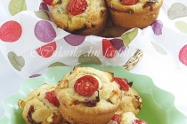 Muffins cu cherry si feta